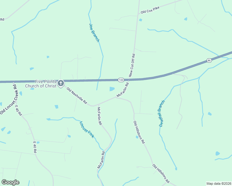 map of restaurants, bars, coffee shops, grocery stores, and more near 7276 Tennessee 100 in Bon Aqua