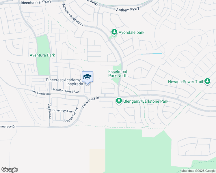 map of restaurants, bars, coffee shops, grocery stores, and more near 2833 Blythswood Square in Henderson