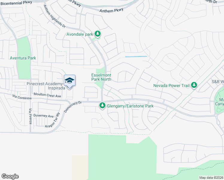 map of restaurants, bars, coffee shops, grocery stores, and more near 2783 Lochleven Way in Henderson