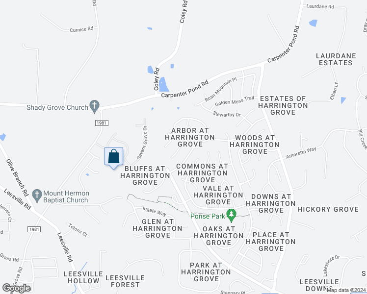 map of restaurants, bars, coffee shops, grocery stores, and more near 5605 Barham Court in Raleigh