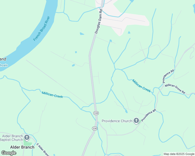 map of restaurants, bars, coffee shops, grocery stores, and more near 1301 Fredrick Lane in Sevierville