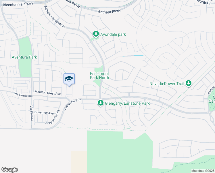map of restaurants, bars, coffee shops, grocery stores, and more near 2791 Lochleven Way in Henderson