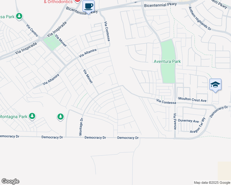map of restaurants, bars, coffee shops, grocery stores, and more near 3177 McKenna Dawn Avenue in Henderson
