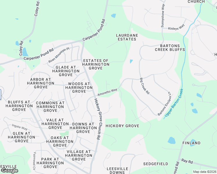 map of restaurants, bars, coffee shops, grocery stores, and more near 2805 Bending Tree Court in Raleigh