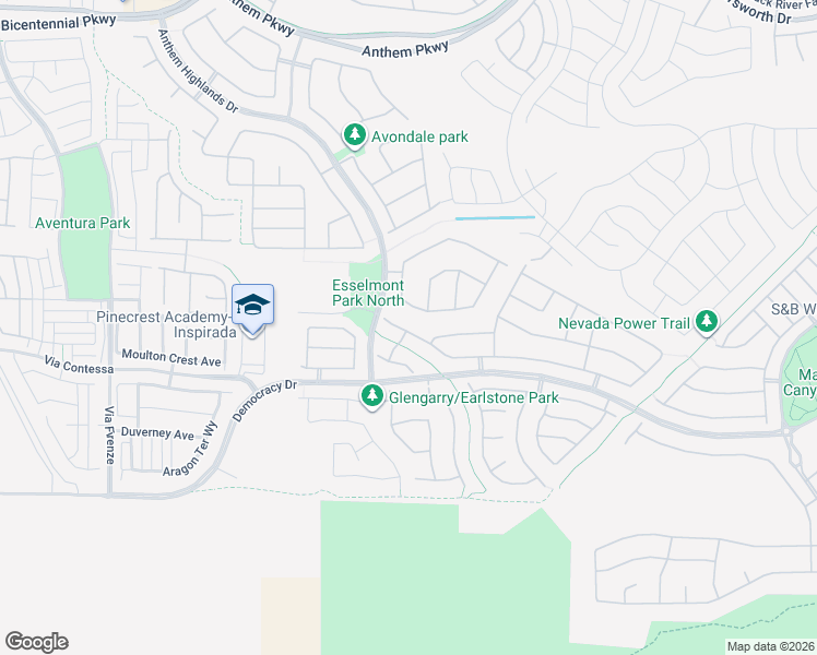 map of restaurants, bars, coffee shops, grocery stores, and more near 2788 Lochleven Way in Henderson