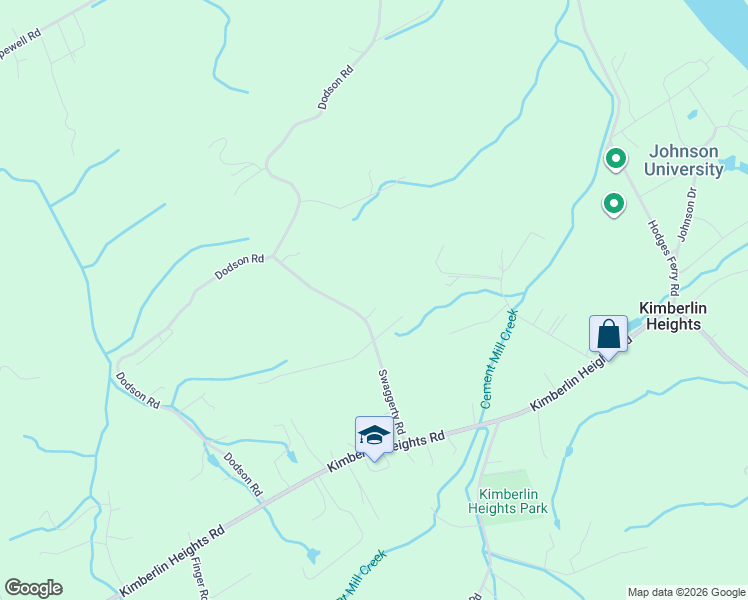 map of restaurants, bars, coffee shops, grocery stores, and more near 7902 Swaggerty Road in Knoxville