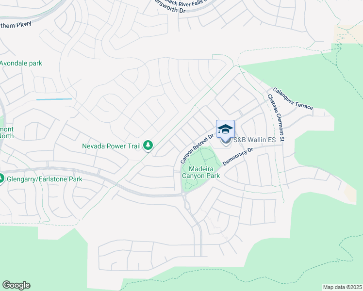map of restaurants, bars, coffee shops, grocery stores, and more near 2629 Hotel De Ville Terrace in Henderson