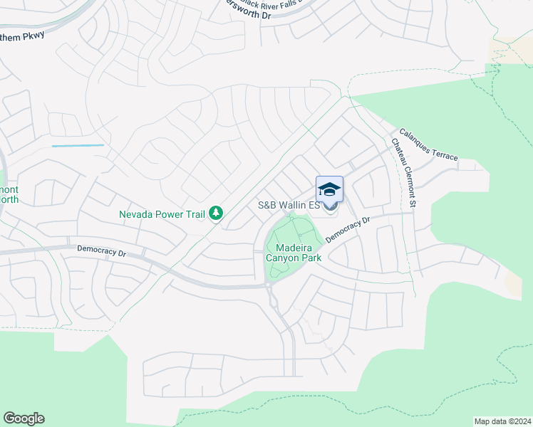 map of restaurants, bars, coffee shops, grocery stores, and more near 2629 Hotel De Ville Terrace in Henderson