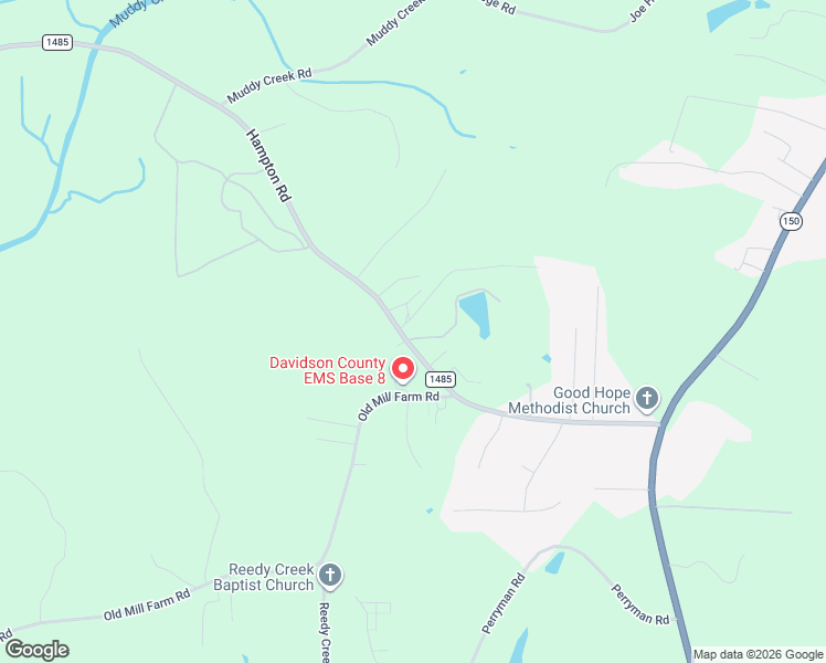 map of restaurants, bars, coffee shops, grocery stores, and more near 9683 Hampton Road in Lexington