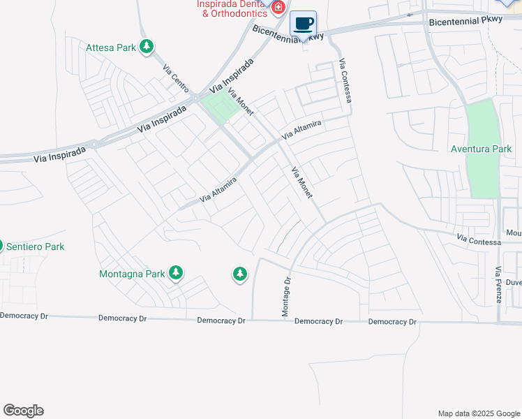 map of restaurants, bars, coffee shops, grocery stores, and more near 2674 Summit Springs Street in Henderson