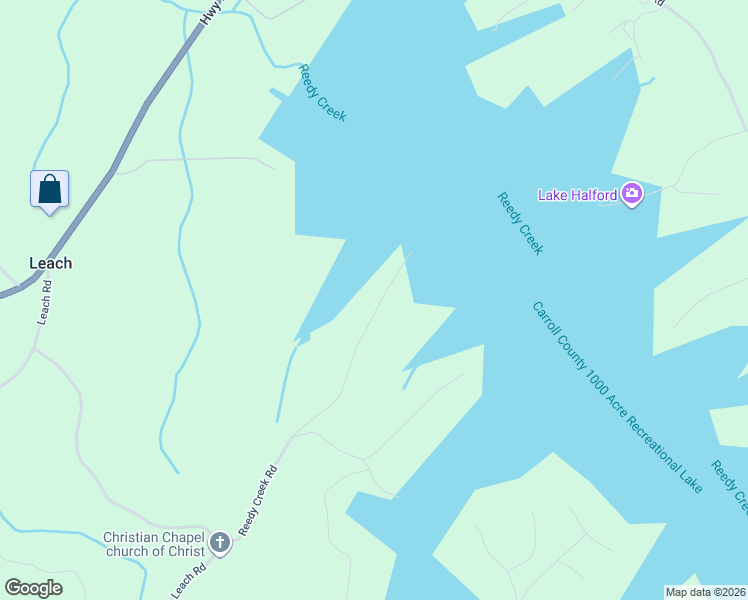 map of restaurants, bars, coffee shops, grocery stores, and more near 1260 Reedy Creek Road in Huntingdon