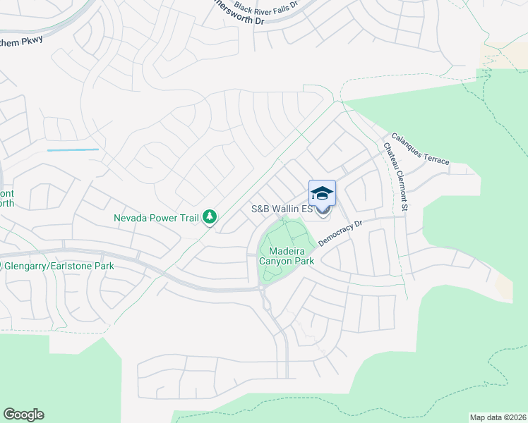 map of restaurants, bars, coffee shops, grocery stores, and more near 2421 Rue Royale Street in Henderson