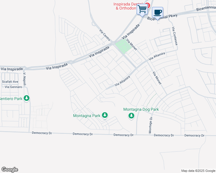 map of restaurants, bars, coffee shops, grocery stores, and more near 2 Saint Rose Parkway in Henderson
