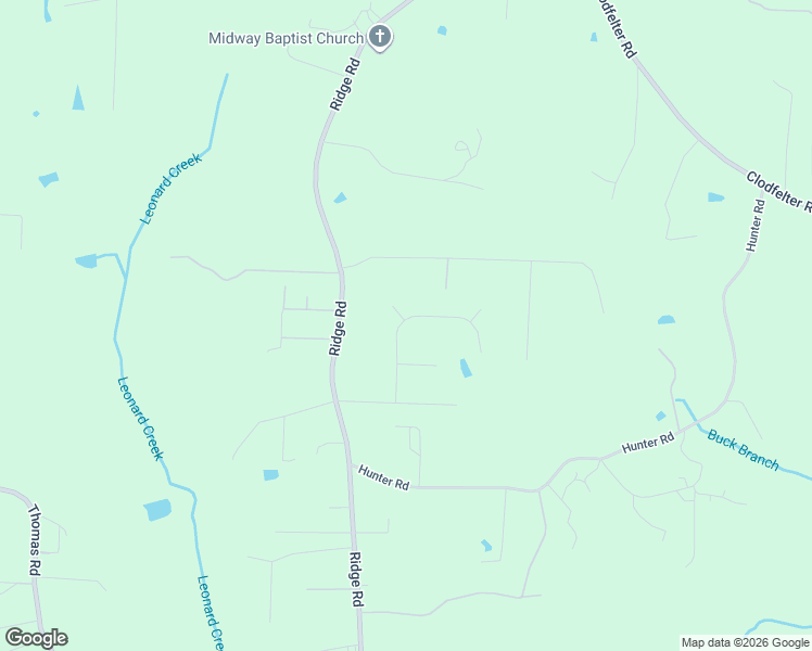 map of restaurants, bars, coffee shops, grocery stores, and more near 242 Jes Wes Lane in Lexington