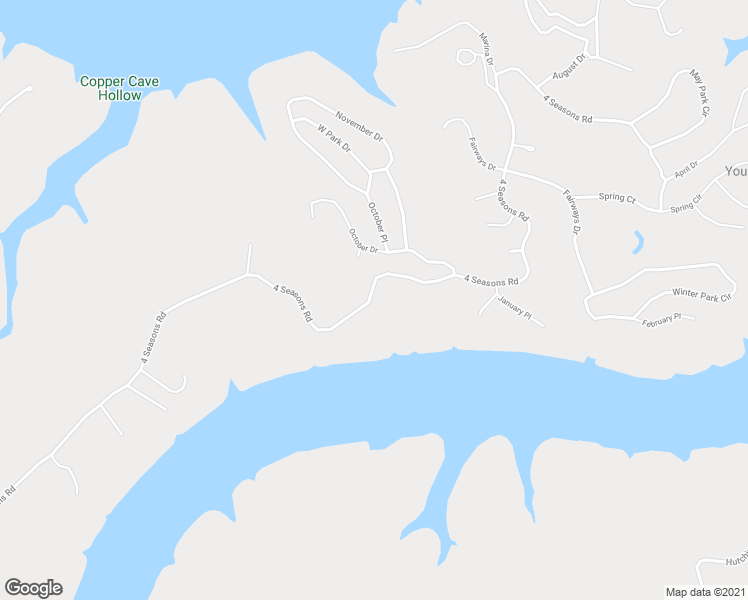 map of restaurants, bars, coffee shops, grocery stores, and more near 5154 4 Seasons Road in Smithville