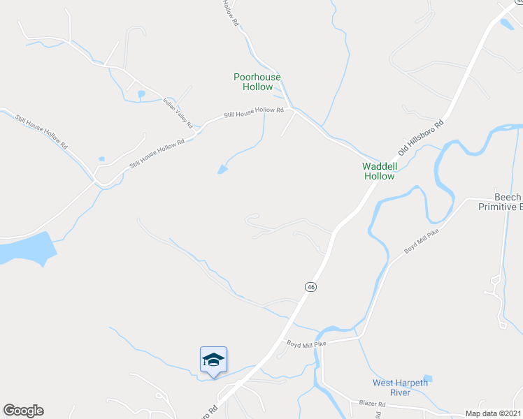 map of restaurants, bars, coffee shops, grocery stores, and more near 2064 Old Hillsboro Road in Franklin