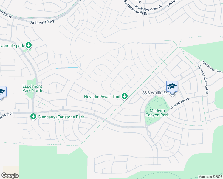 map of restaurants, bars, coffee shops, grocery stores, and more near 2548 Ashen Light Drive in Henderson
