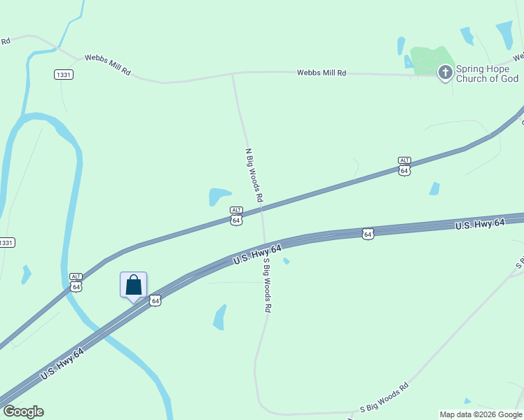 map of restaurants, bars, coffee shops, grocery stores, and more near in Nash County