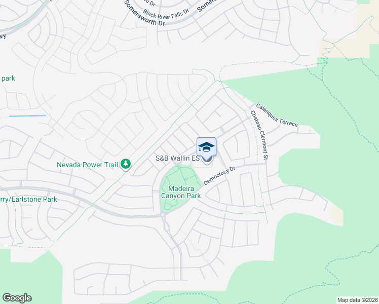 map of restaurants, bars, coffee shops, grocery stores, and more near 2349 Rue Royale Street in Henderson