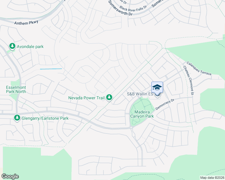 map of restaurants, bars, coffee shops, grocery stores, and more near 2471 Erastus Drive in Henderson