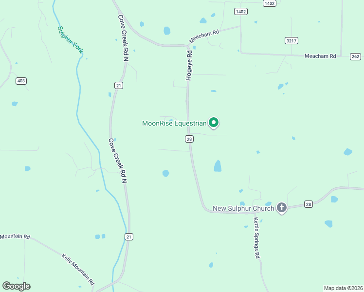 map of restaurants, bars, coffee shops, grocery stores, and more near 14016 Mac Road in Prairie Grove