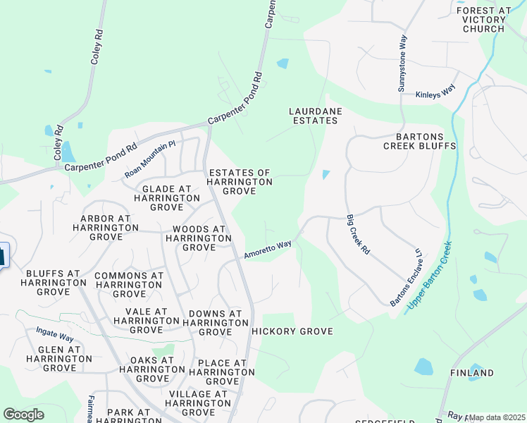 map of restaurants, bars, coffee shops, grocery stores, and more near 5520 Brook Edge Drive in Raleigh