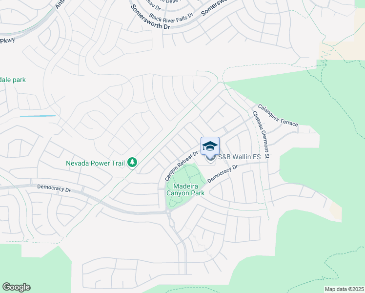 map of restaurants, bars, coffee shops, grocery stores, and more near 2628 Seurat Terrace in Henderson