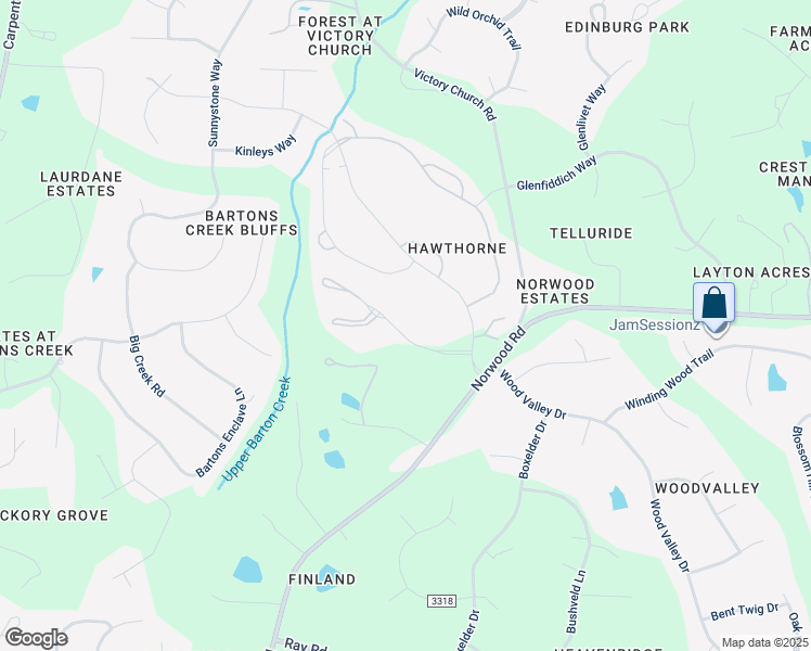 map of restaurants, bars, coffee shops, grocery stores, and more near 11816 Mountbatten Way in Raleigh