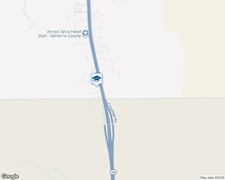 map of restaurants, bars, coffee shops, grocery stores, and more near 18324 US Highway 285 in Santa Cruz