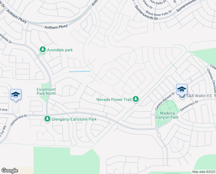 map of restaurants, bars, coffee shops, grocery stores, and more near 2603 Solera Moon Drive in Henderson
