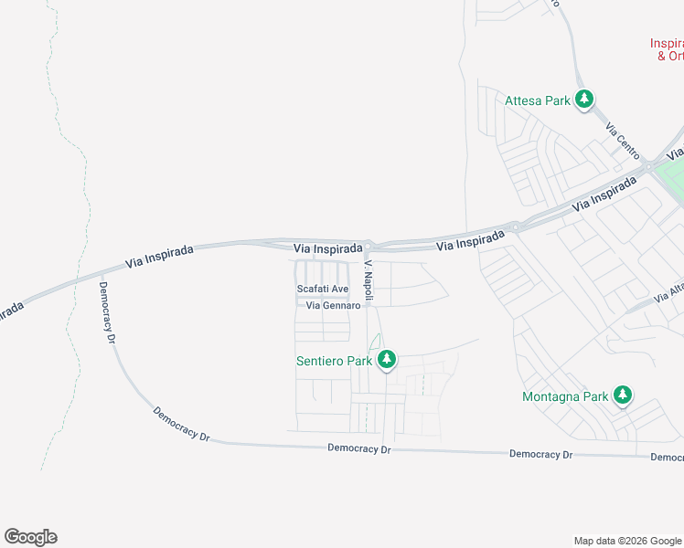 map of restaurants, bars, coffee shops, grocery stores, and more near 2611 Aversa Street in Henderson