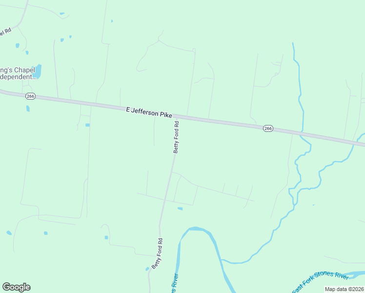 map of restaurants, bars, coffee shops, grocery stores, and more near 4477 Betty Ford Road in Murfreesboro