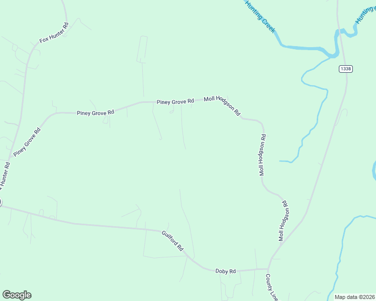 map of restaurants, bars, coffee shops, grocery stores, and more near 338 Piney Grove Road in Harmony