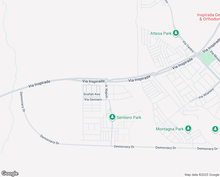 map of restaurants, bars, coffee shops, grocery stores, and more near 2612 Tranquil Dawn Street in Henderson