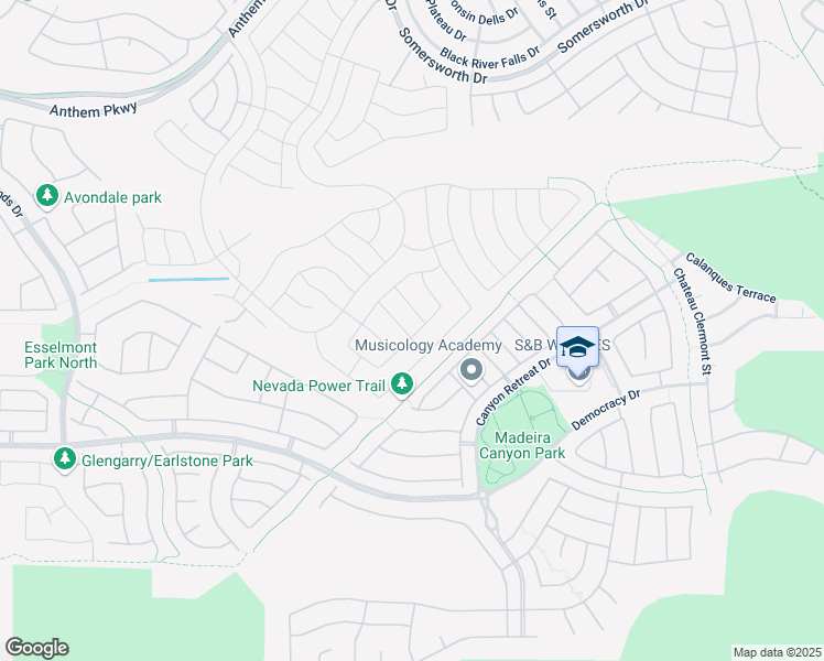 map of restaurants, bars, coffee shops, grocery stores, and more near 2608 Centaurus Street in Henderson