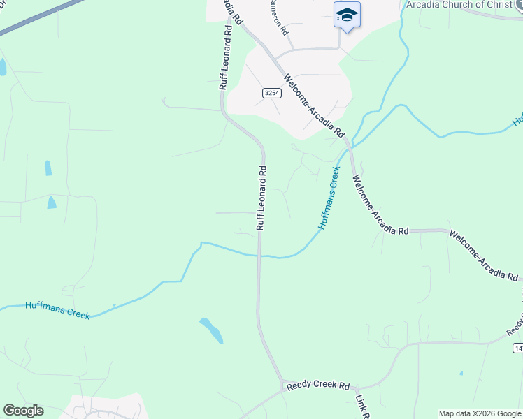 map of restaurants, bars, coffee shops, grocery stores, and more near 735 Ruff Leonard Road in Lexington