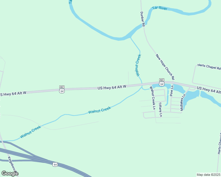 map of restaurants, bars, coffee shops, grocery stores, and more near 8691 U.S. 64 in Jamesville