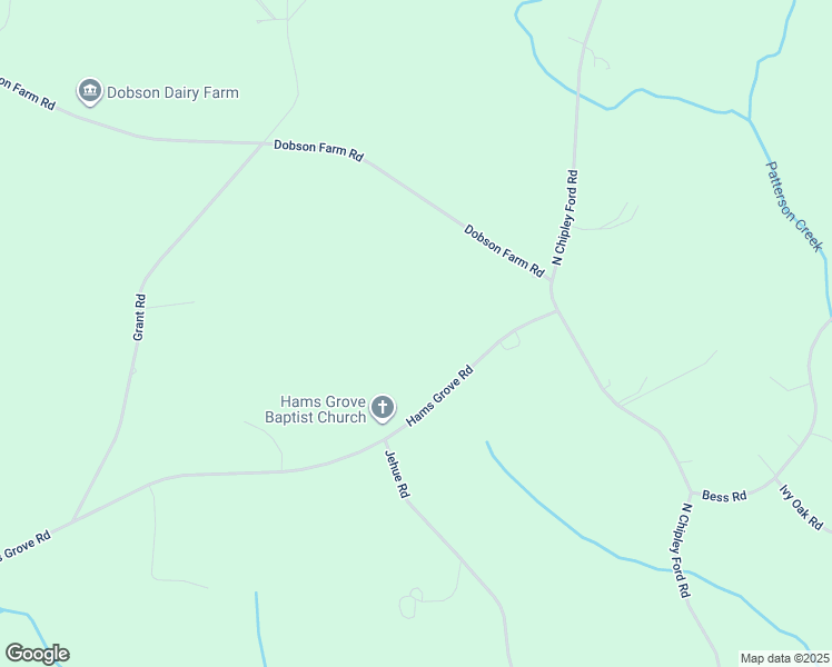 map of restaurants, bars, coffee shops, grocery stores, and more near 115 Hams Grove Road in Statesville