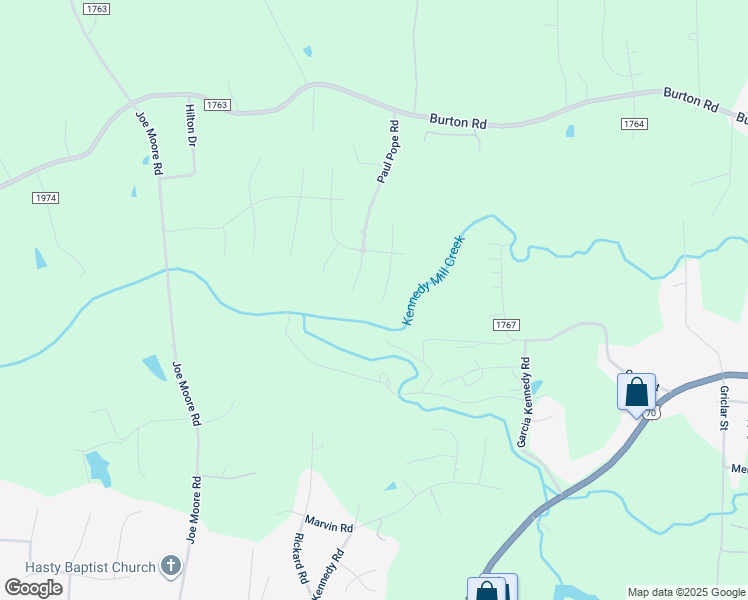 map of restaurants, bars, coffee shops, grocery stores, and more near 2929 Grassy Knoll Circle in Thomasville
