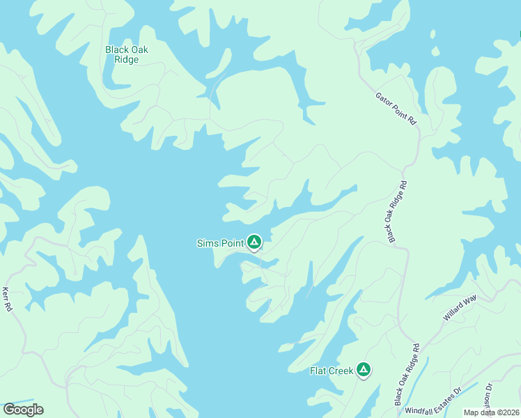 map of restaurants, bars, coffee shops, grocery stores, and more near 1042 Sunset Way in Sevierville