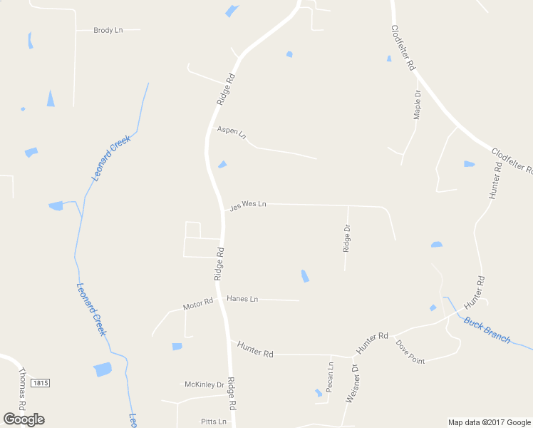 map of restaurants, bars, coffee shops, grocery stores, and more near 242 Jes Wes Lane in Lexington