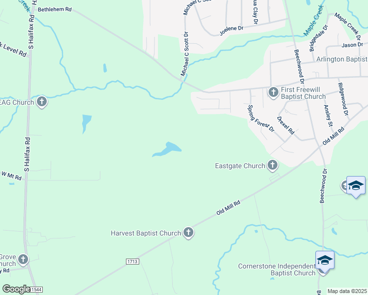 map of restaurants, bars, coffee shops, grocery stores, and more near in Rocky Mount