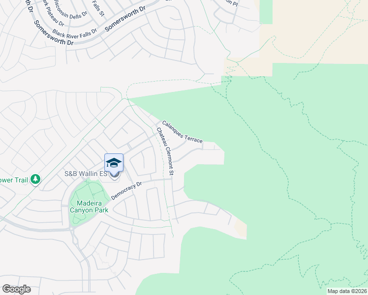 map of restaurants, bars, coffee shops, grocery stores, and more near 2173 De Narvik Drive in Henderson