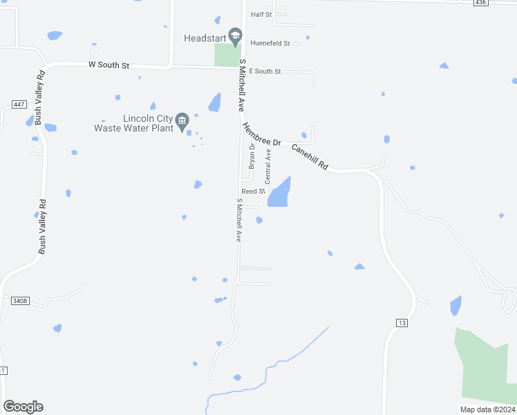 map of restaurants, bars, coffee shops, grocery stores, and more near 307 Reed Street in Lincoln