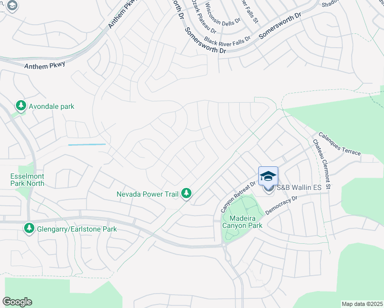 map of restaurants, bars, coffee shops, grocery stores, and more near 2582 Sargon Street in Henderson