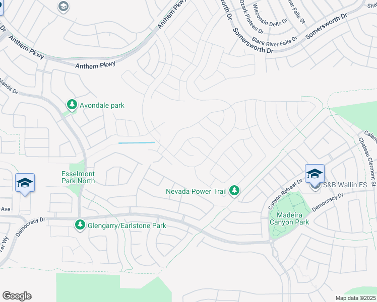 map of restaurants, bars, coffee shops, grocery stores, and more near 2542 Venus Star Street in Henderson