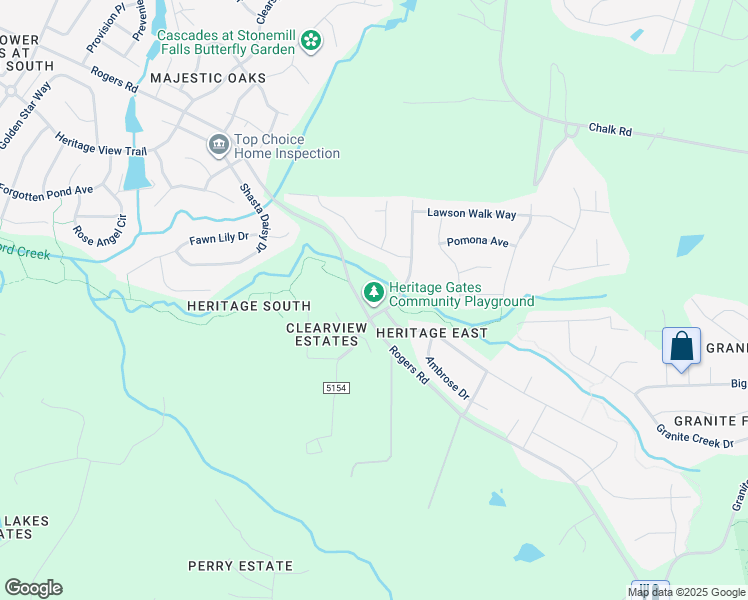 map of restaurants, bars, coffee shops, grocery stores, and more near 4305 Heritage Gates Drive in Wake Forest