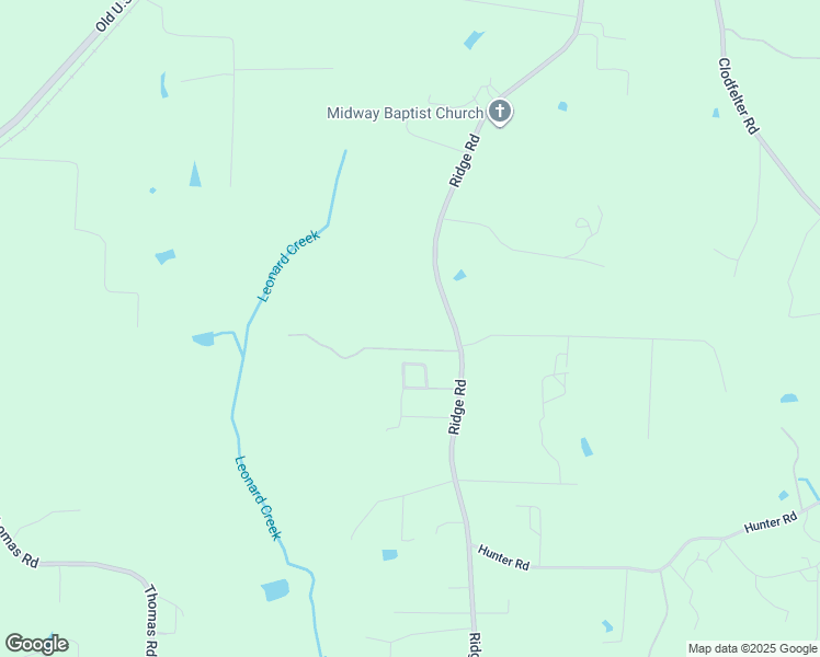 map of restaurants, bars, coffee shops, grocery stores, and more near 6255 Ridge Road in Lexington