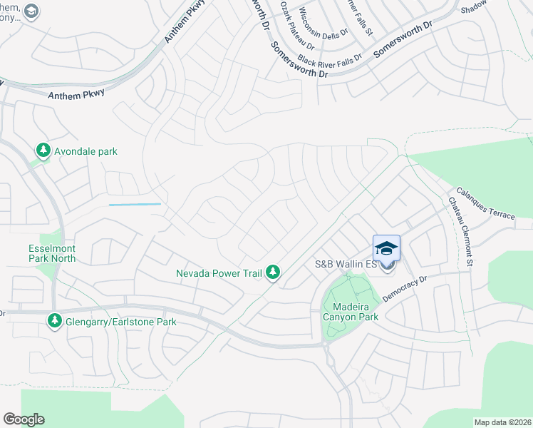 map of restaurants, bars, coffee shops, grocery stores, and more near 2563 Sargon Street in Henderson