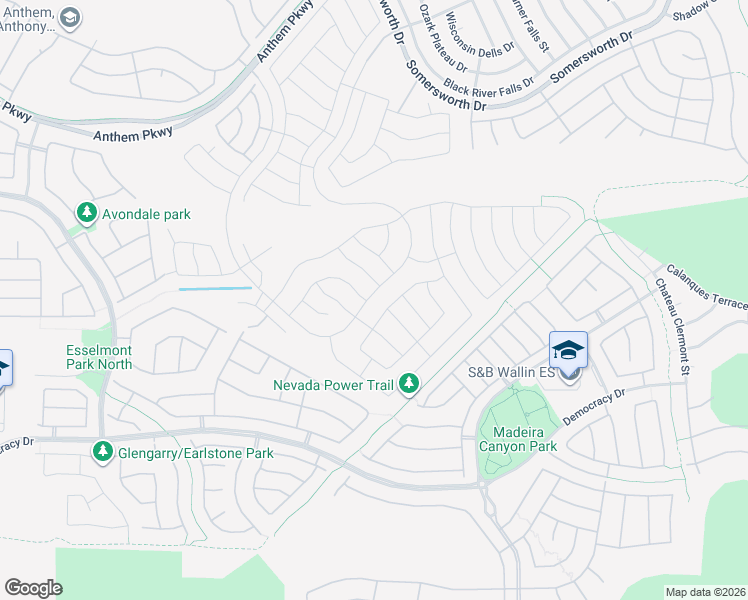 map of restaurants, bars, coffee shops, grocery stores, and more near 2588 Solera Sky Drive in Henderson